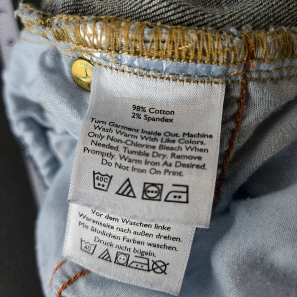 Eddie Bauer Boyfriend Fit Denim Blue Jeans Size 14 Casual Stretch All Seasons - Picture 5 of 11